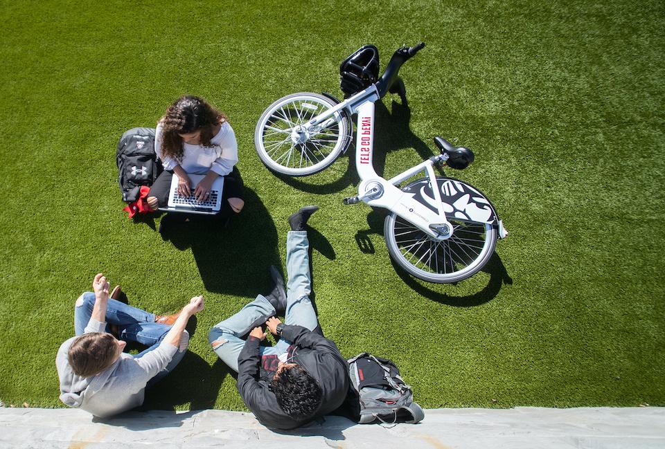 BCycle program on lawn